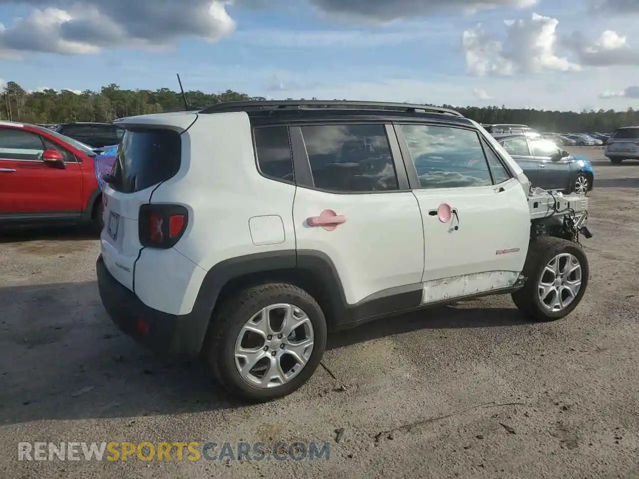 3 Фотография поврежденного автомобиля ZACNJDD19PPP42976 JEEP RENEGADE 2023