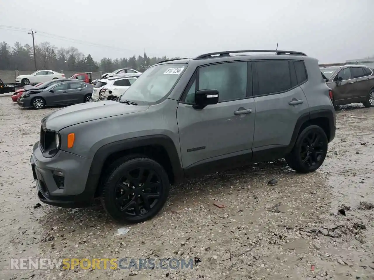 1 Photograph of a damaged car ZACNJDE18NPN56129 JEEP RENEGADE A 2022