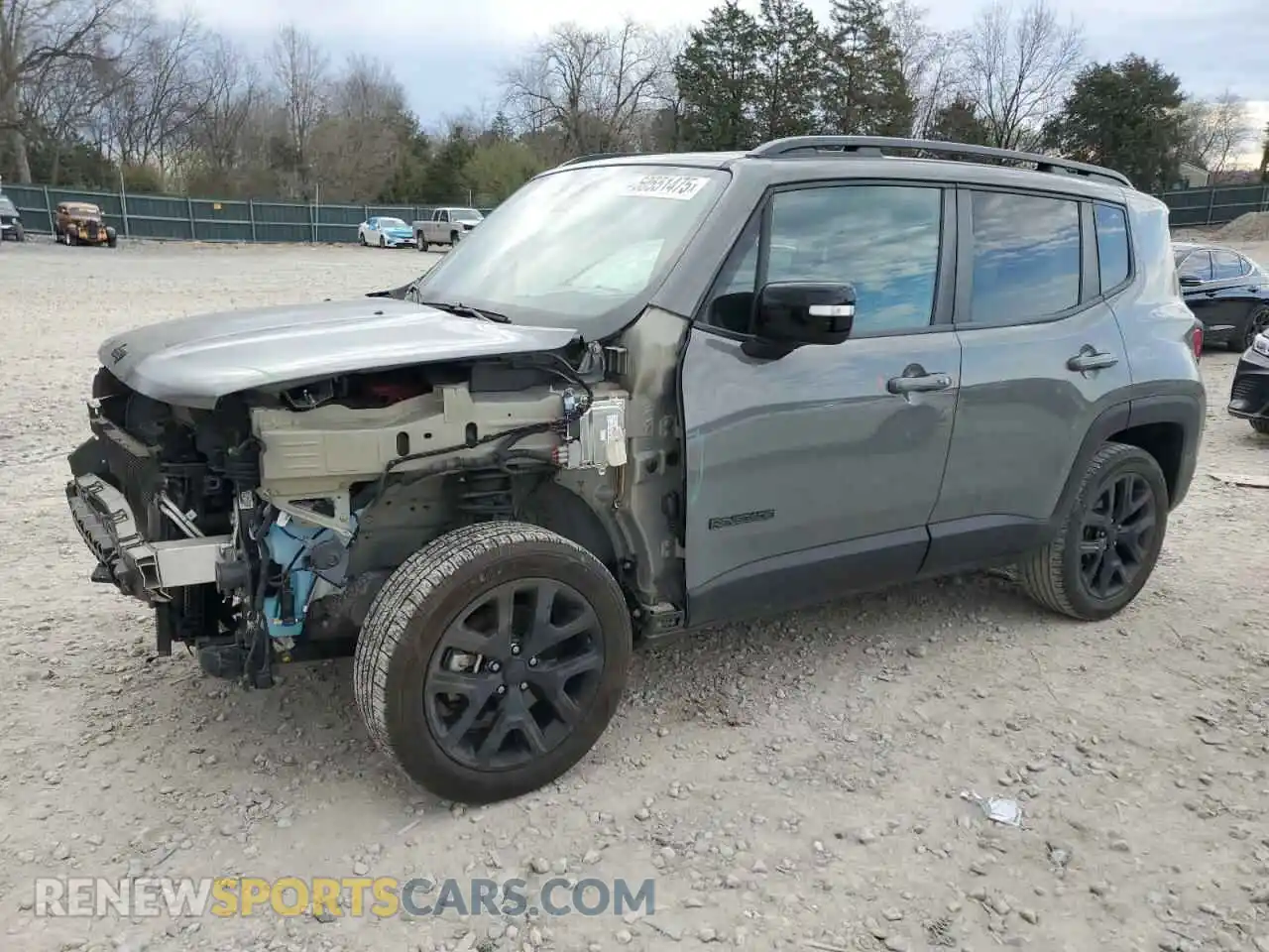1 Photograph of a damaged car ZACNJDE19NPN58519 JEEP RENEGADE A 2022