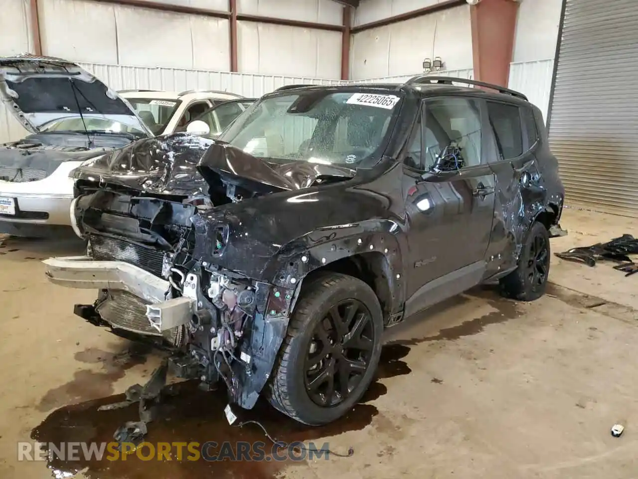 1 Photograph of a damaged car ZACNJDE11PPP10490 JEEP RENEGADE A 2023