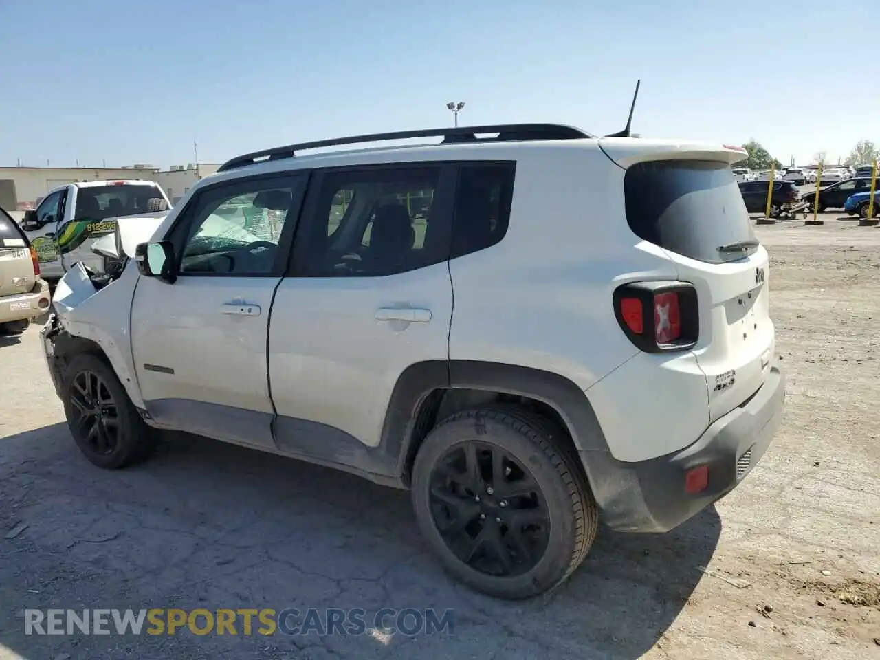 2 Photograph of a damaged car ZACNJDE11PPP20341 JEEP RENEGADE A 2023
