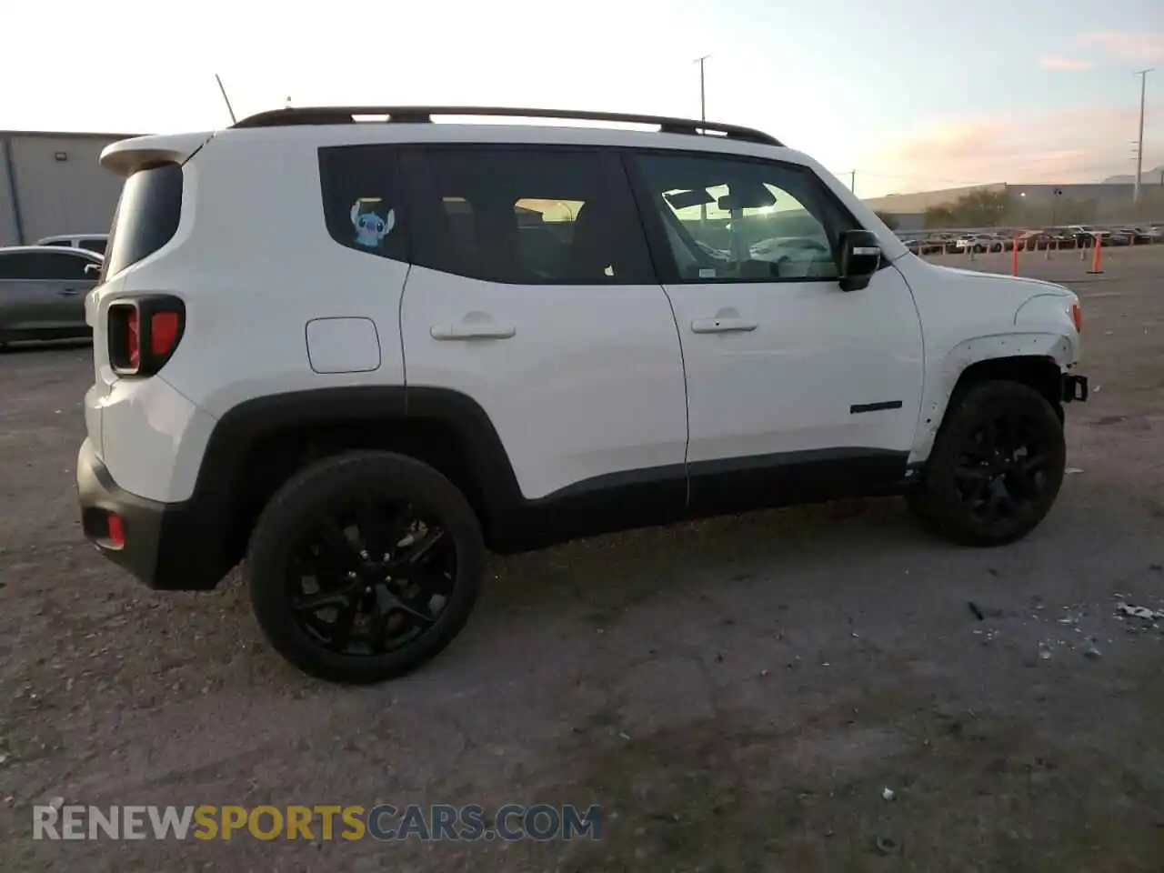3 Photograph of a damaged car ZACNJDE12PPP17139 JEEP RENEGADE A 2023