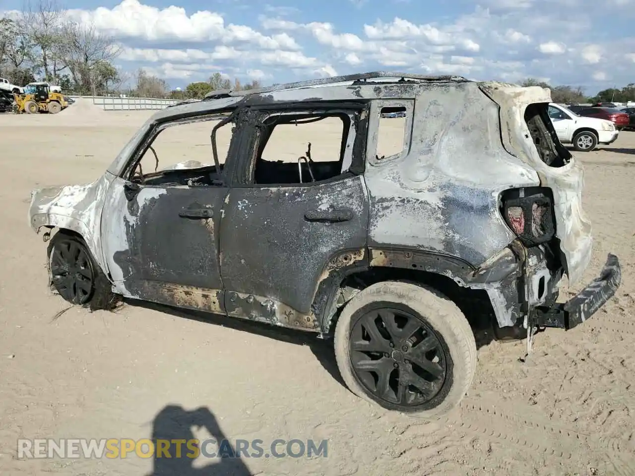 2 Photograph of a damaged car ZACNJDE14PPP33200 JEEP RENEGADE A 2023