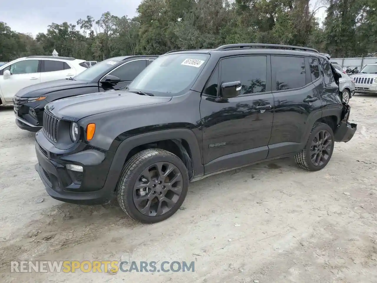 1 Photograph of a damaged car ZACNJDE15PPP73186 JEEP RENEGADE A 2023