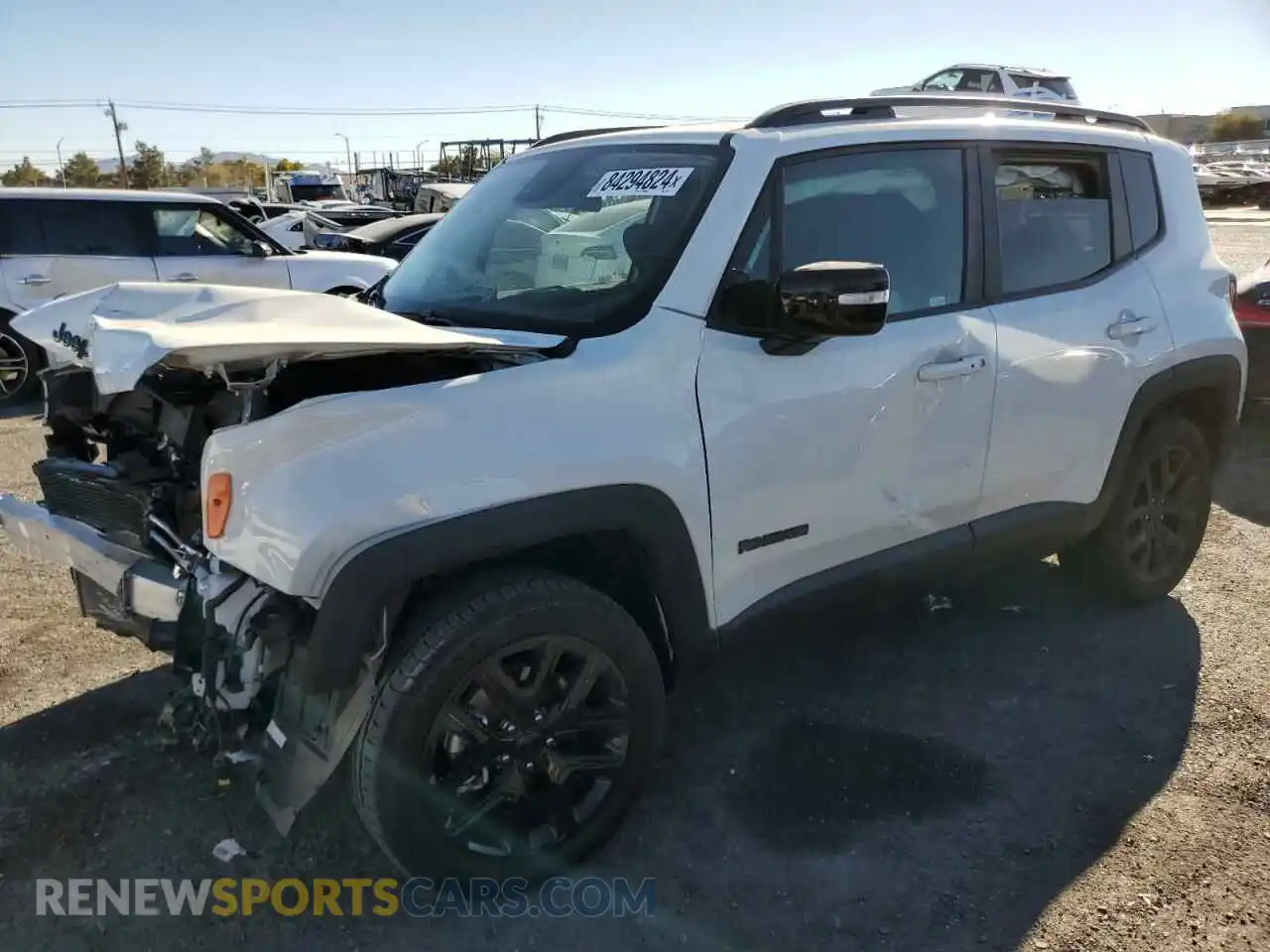 1 Photograph of a damaged car ZACNJDE1XPPP41625 JEEP RENEGADE A 2023