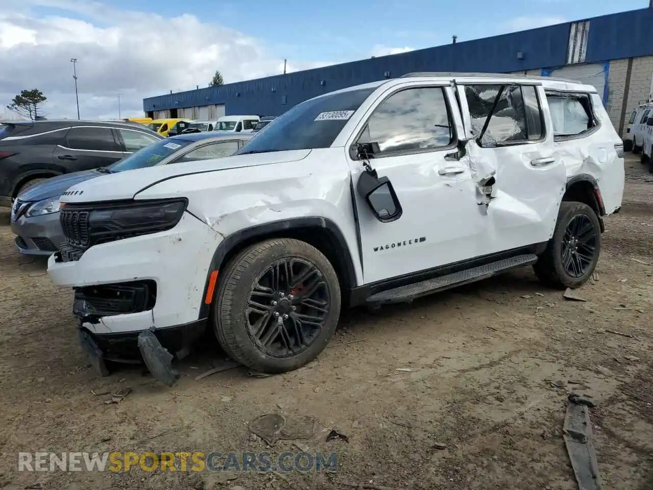 1 Photograph of a damaged car 1C4SJVBP4RS127459 JEEP WAGONEER 2024