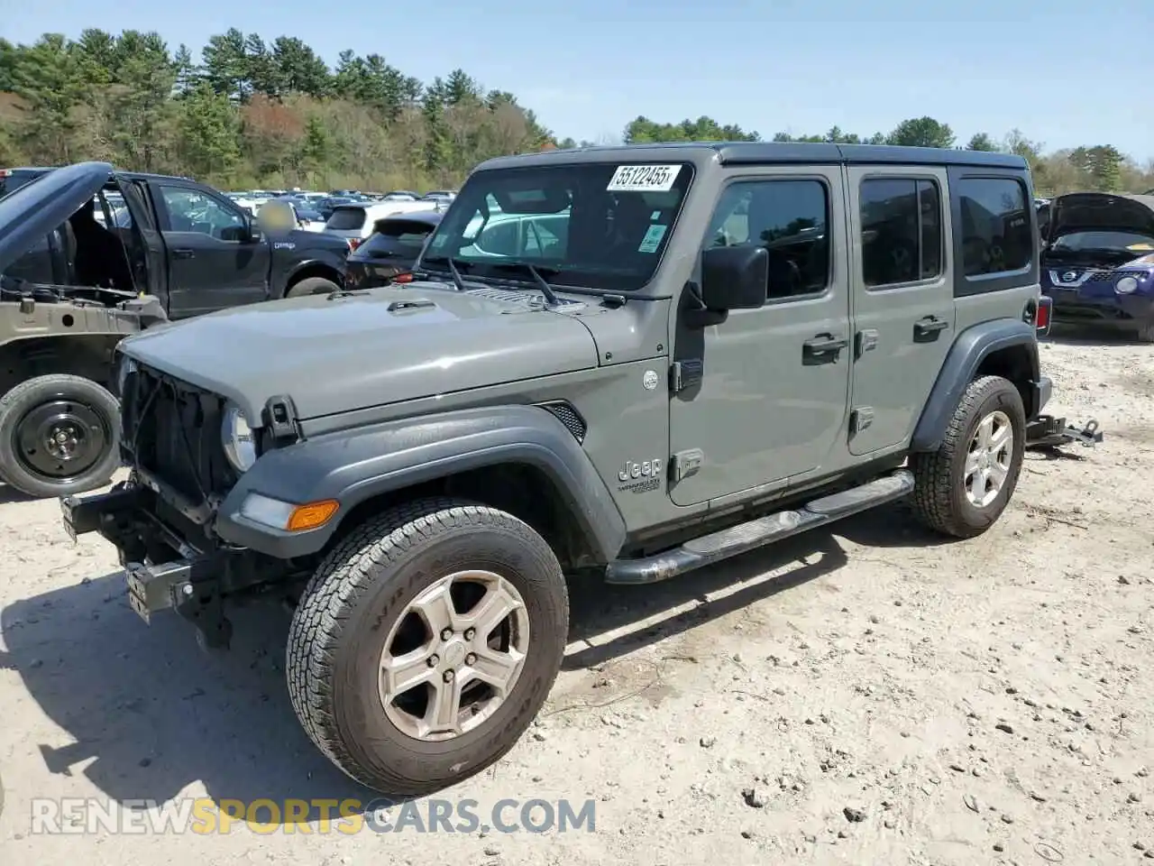 1 fotografías del automóvil dañado 1C4HJXDG4KW529970 JEEP WRANGLER 2019