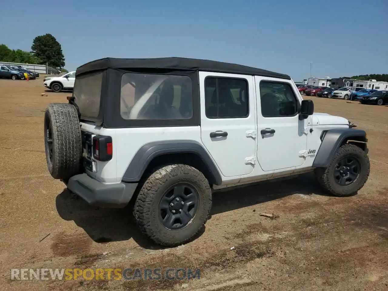 3 Photograph of a damaged car 1C4HJXDG5KW629768 JEEP WRANGLER 2019
