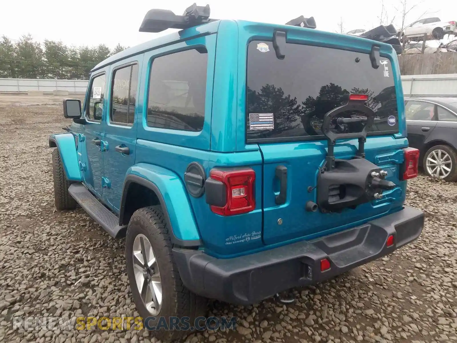 3 Фотография поврежденного автомобиля 1C4HJXEN8KW630460 JEEP WRANGLER 2019
