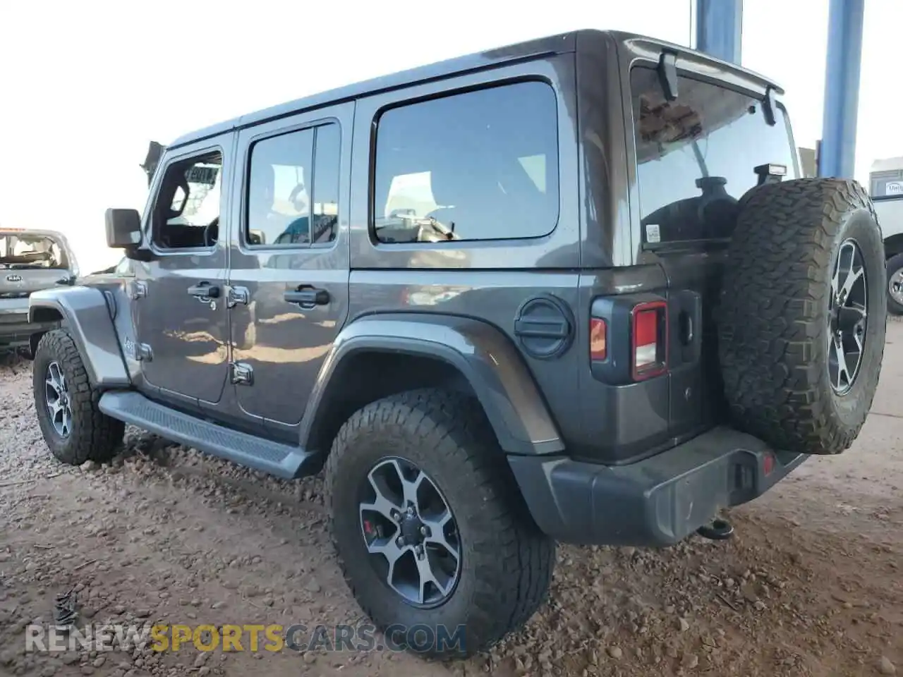 2 Photograph of a damaged car 1C4HJXENXKW617130 JEEP WRANGLER 2019