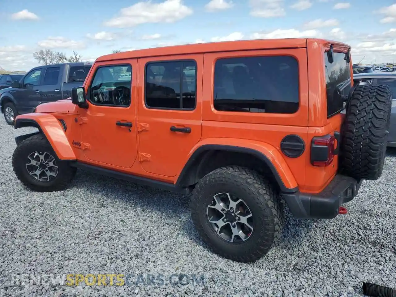 2 Photograph of a damaged car 1C4HJXFG4KW666114 JEEP WRANGLER 2019