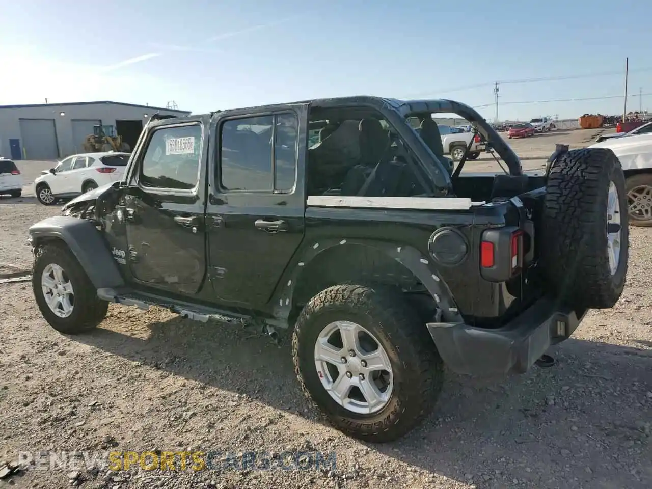 2 Фотография поврежденного автомобиля 1C4HJXDG8LW207687 JEEP WRANGLER 2020