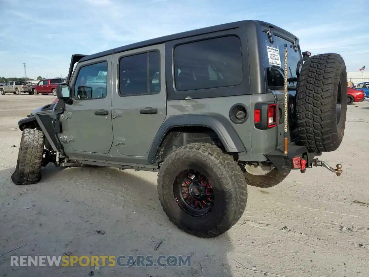 2 Фотография поврежденного автомобиля 1C4HJXDG8LW250068 JEEP WRANGLER 2020