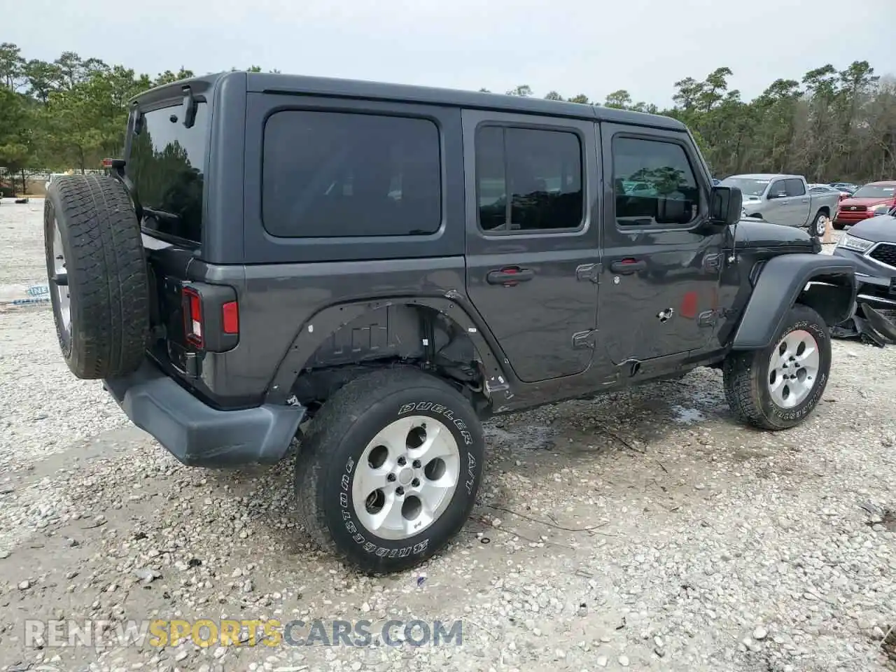 3 Photograph of a damaged car 1C4HJXDG9LW101944 JEEP WRANGLER 2020
