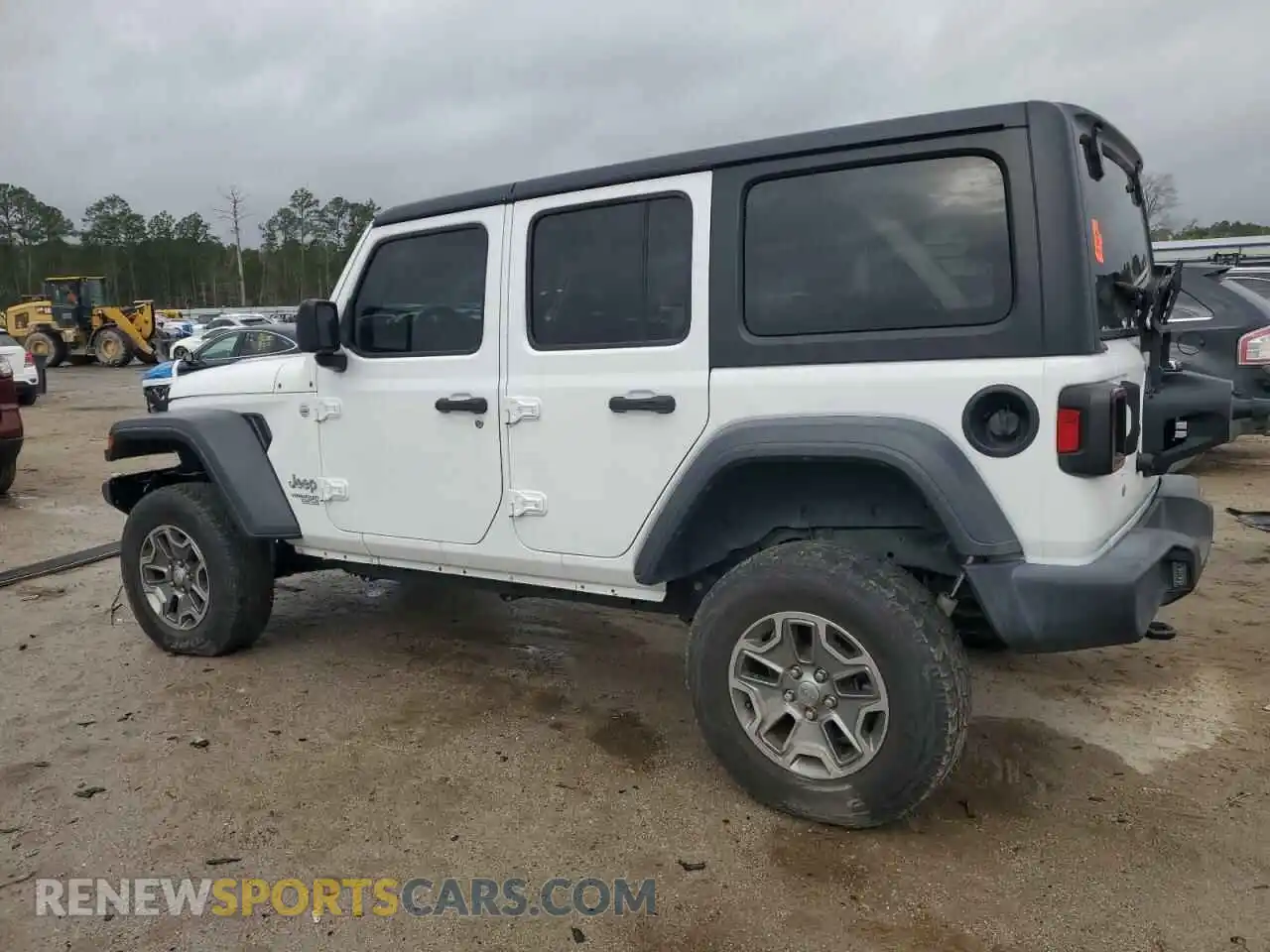 2 Photograph of a damaged car 1C4HJXDN1LW183246 JEEP WRANGLER 2020