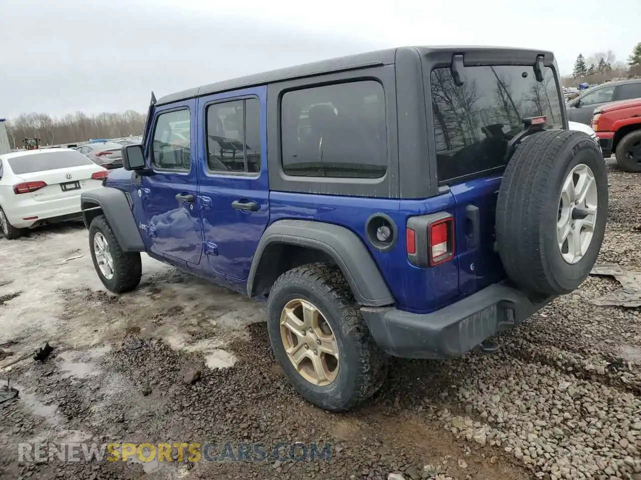 2 Photograph of a damaged car 1C4HJXDN2LW138882 JEEP WRANGLER 2020