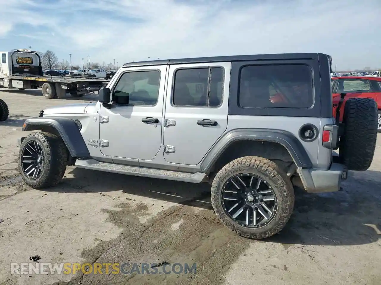 2 Photograph of a damaged car 1C4HJXDN2LW198824 JEEP WRANGLER 2020