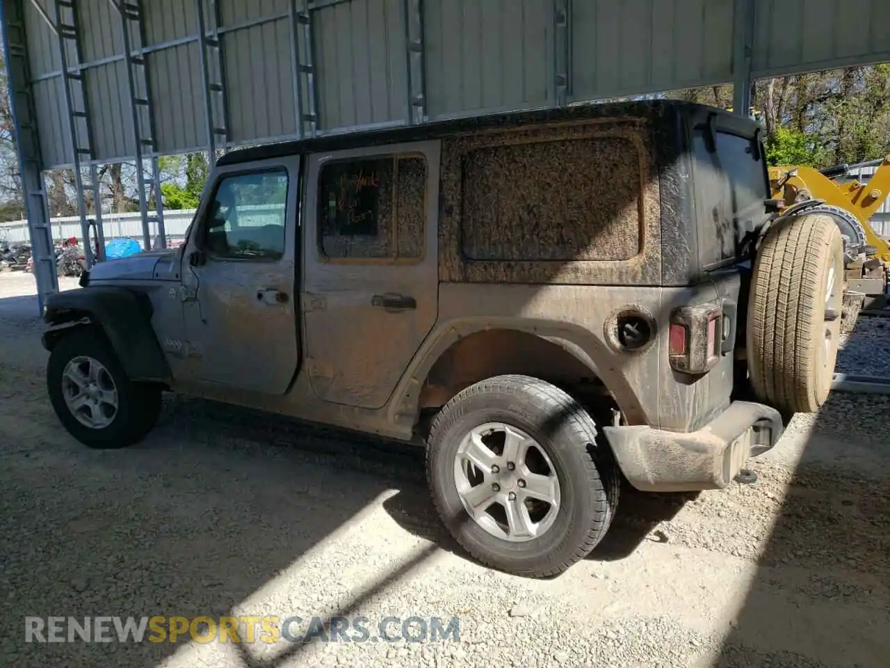2 Photograph of a damaged car 1C4HJXDN3LW181580 JEEP WRANGLER 2020