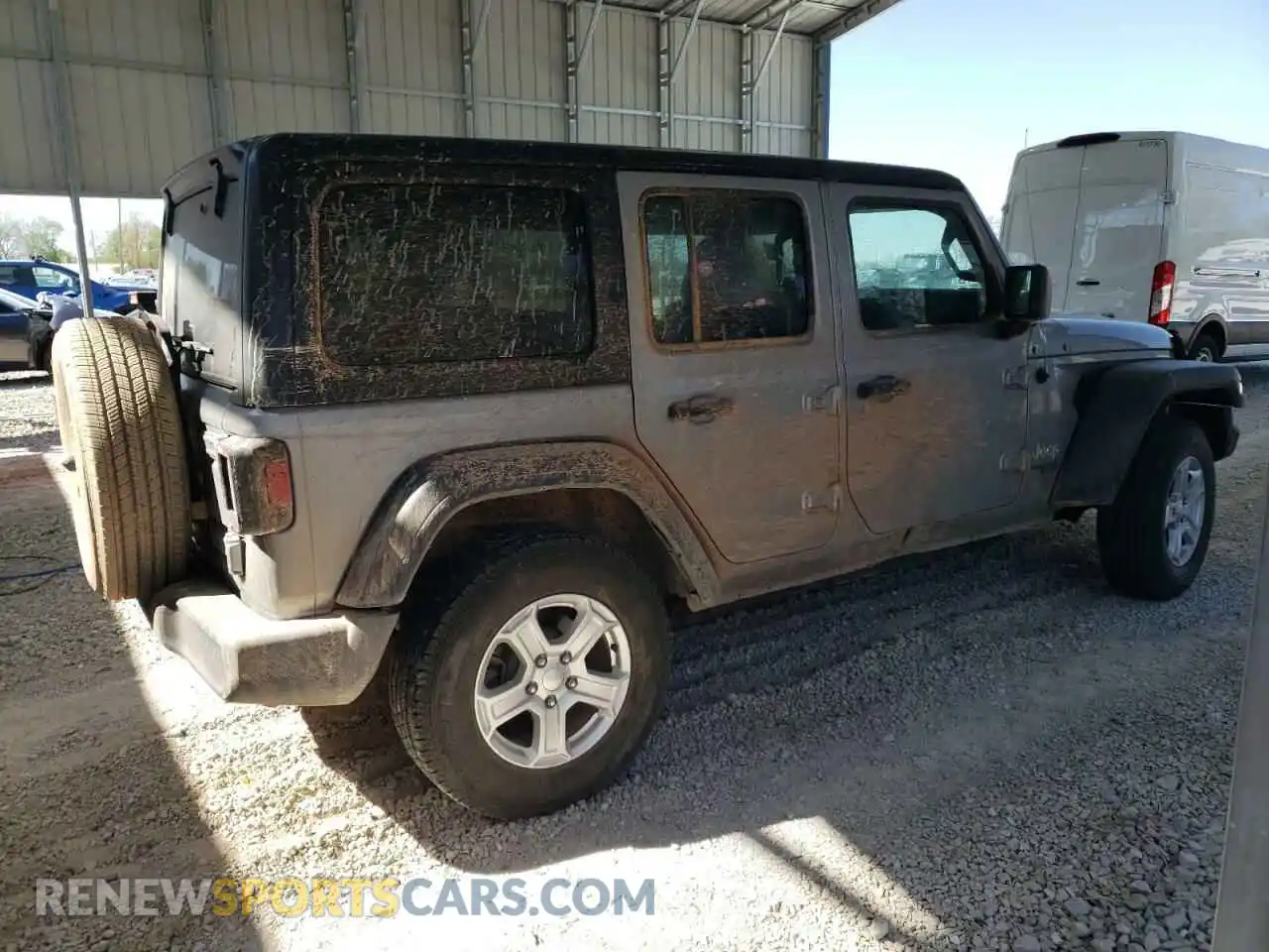 3 Photograph of a damaged car 1C4HJXDN3LW181580 JEEP WRANGLER 2020