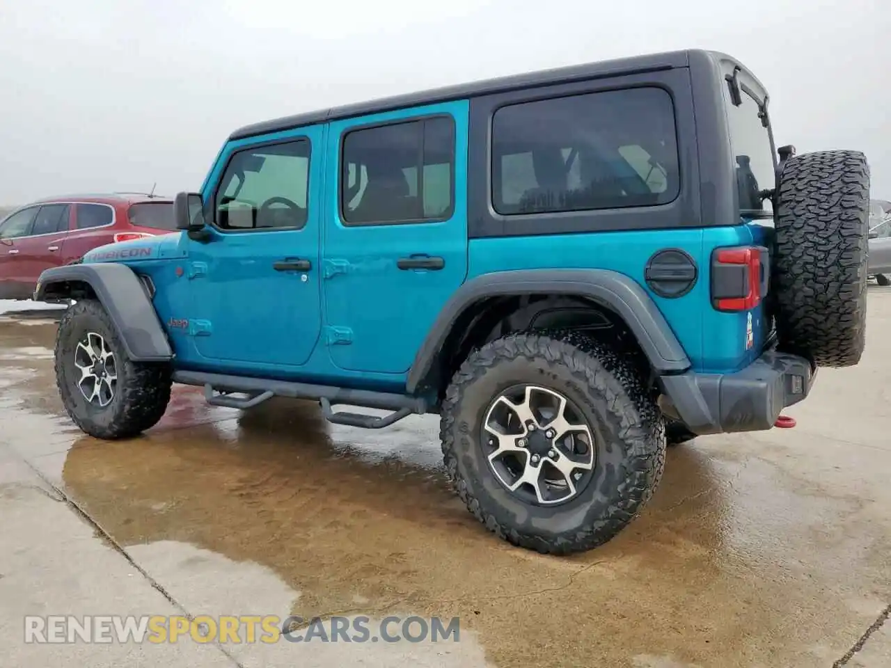 2 Photograph of a damaged car 1C4HJXFG6LW188313 JEEP WRANGLER 2020