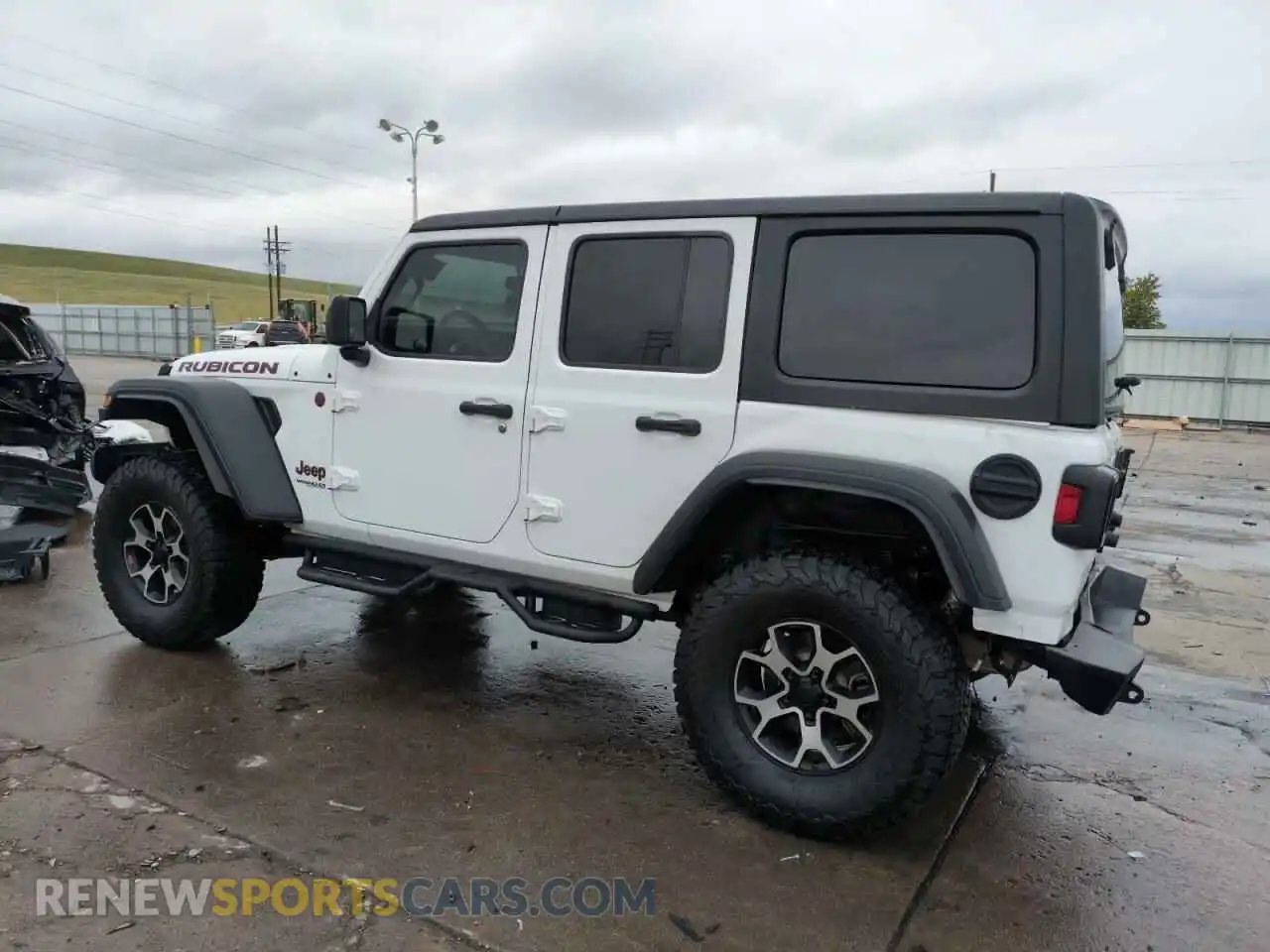 2 Photograph of a damaged car 1C4HJXFN1LW335751 JEEP WRANGLER 2020