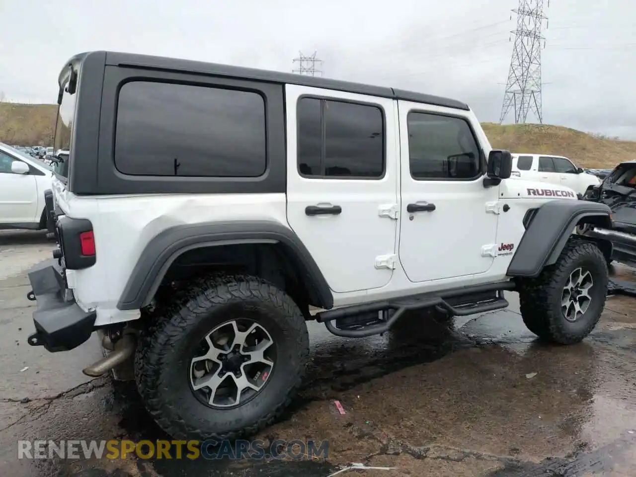 3 Photograph of a damaged car 1C4HJXFN1LW335751 JEEP WRANGLER 2020