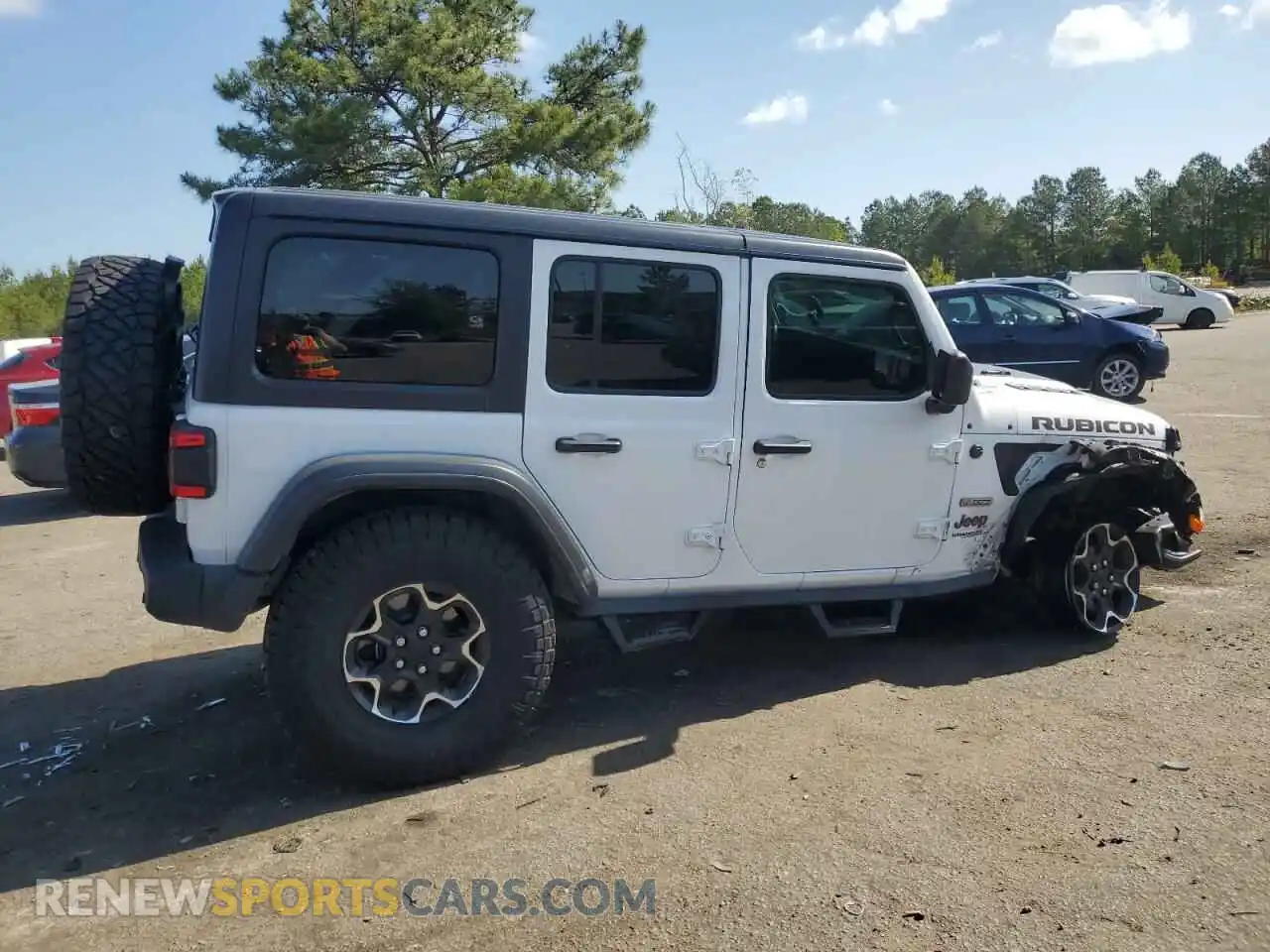 3 Photograph of a damaged car 1C4HJXFN2LW253771 JEEP WRANGLER 2020