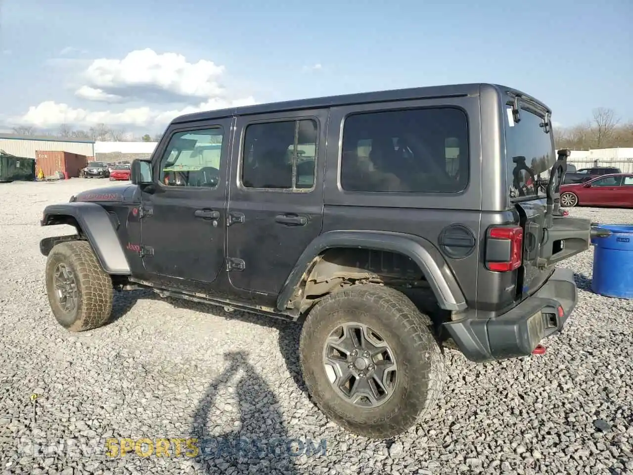 2 Photograph of a damaged car 1C4HJXFN3LW342670 JEEP WRANGLER 2020