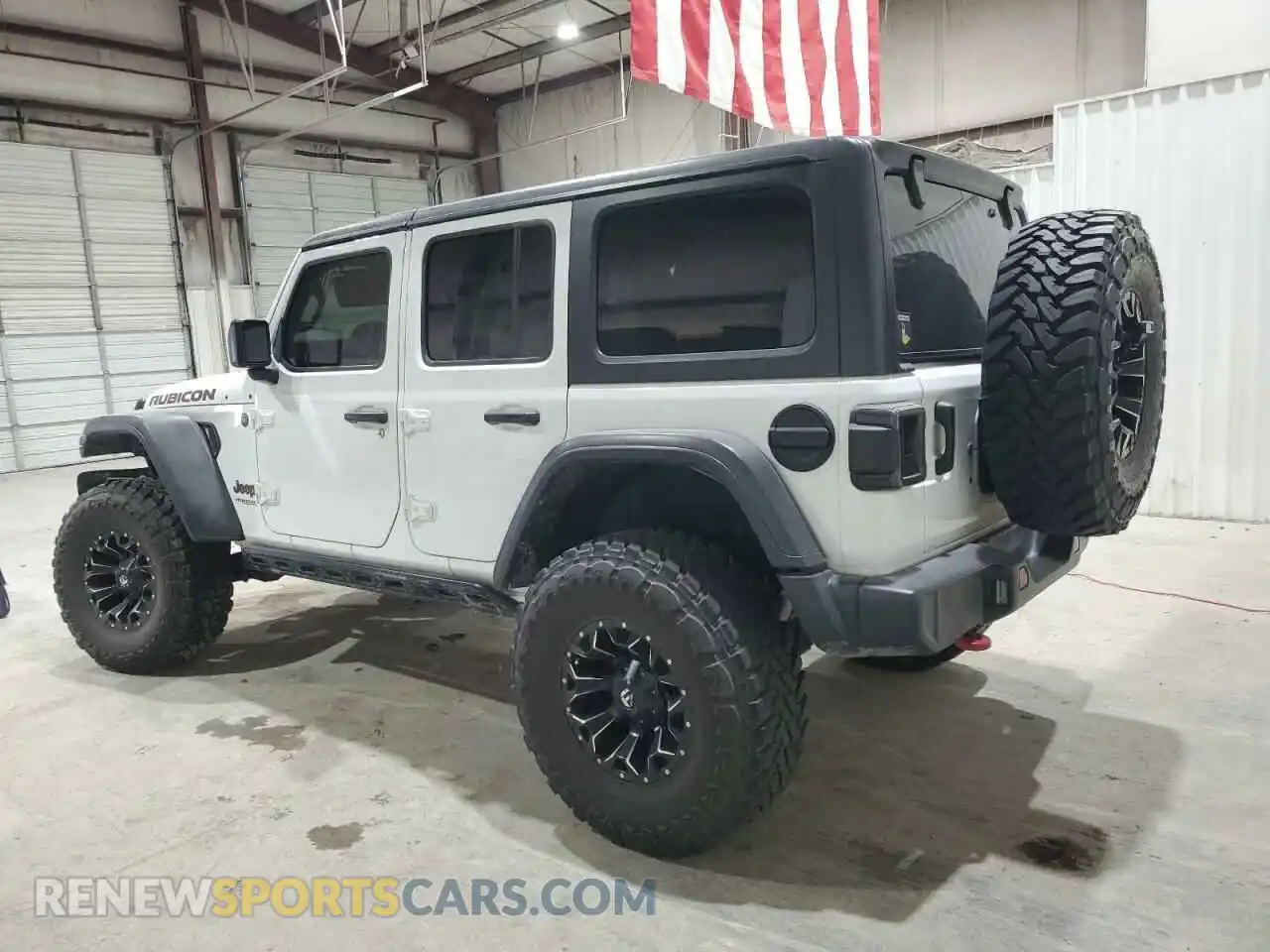 2 Photograph of a damaged car 1C4HJXFN5LW351340 JEEP WRANGLER 2020