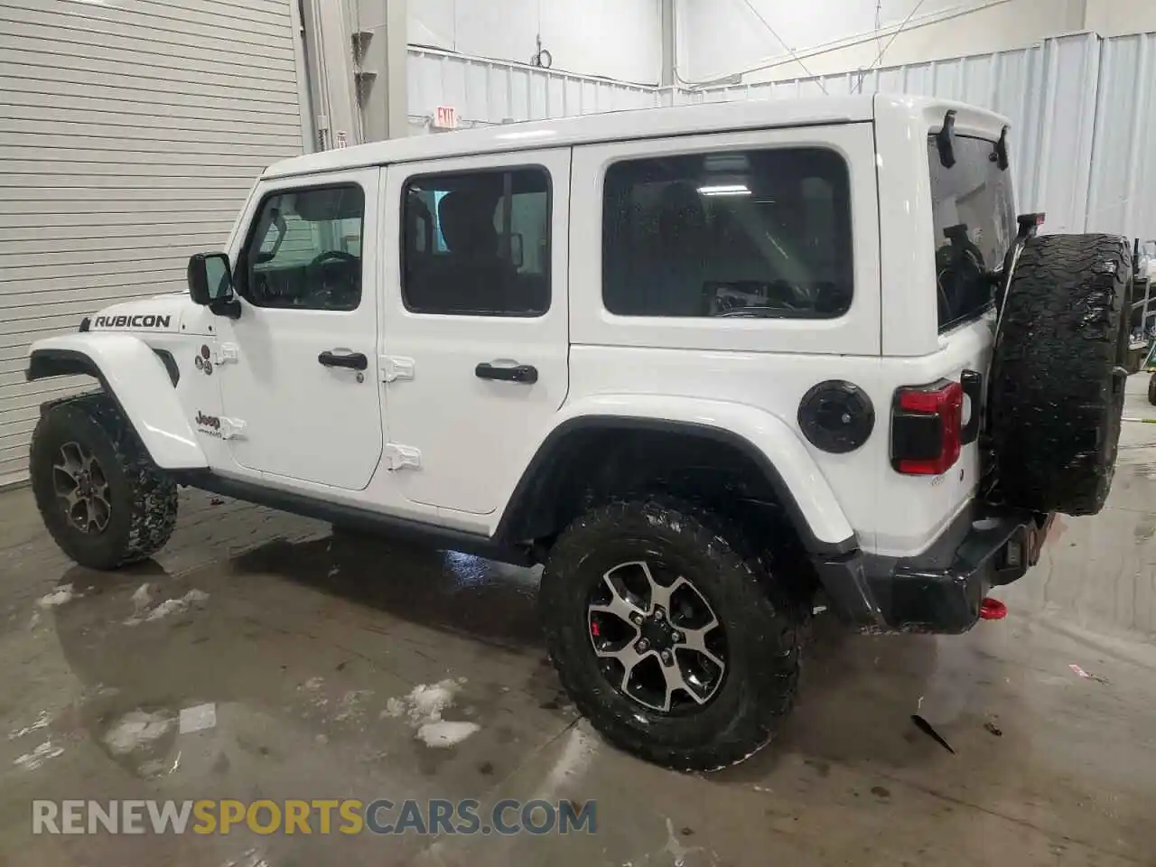 2 Photograph of a damaged car 1C4JJXFM5LW197656 JEEP WRANGLER 2020