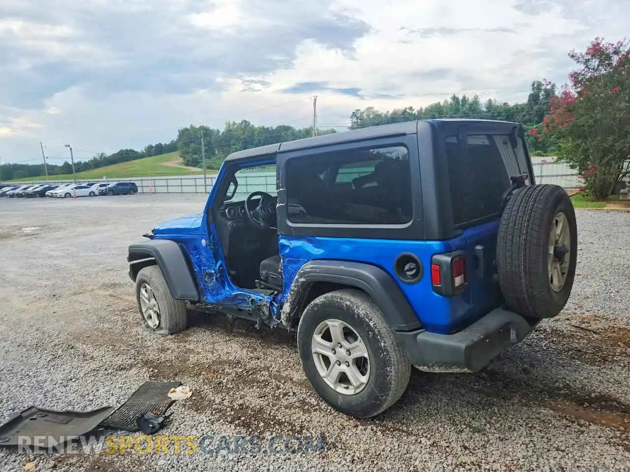 2 Фотография поврежденного автомобиля 1C4GJXAG5MW760895 JEEP WRANGLER 2021