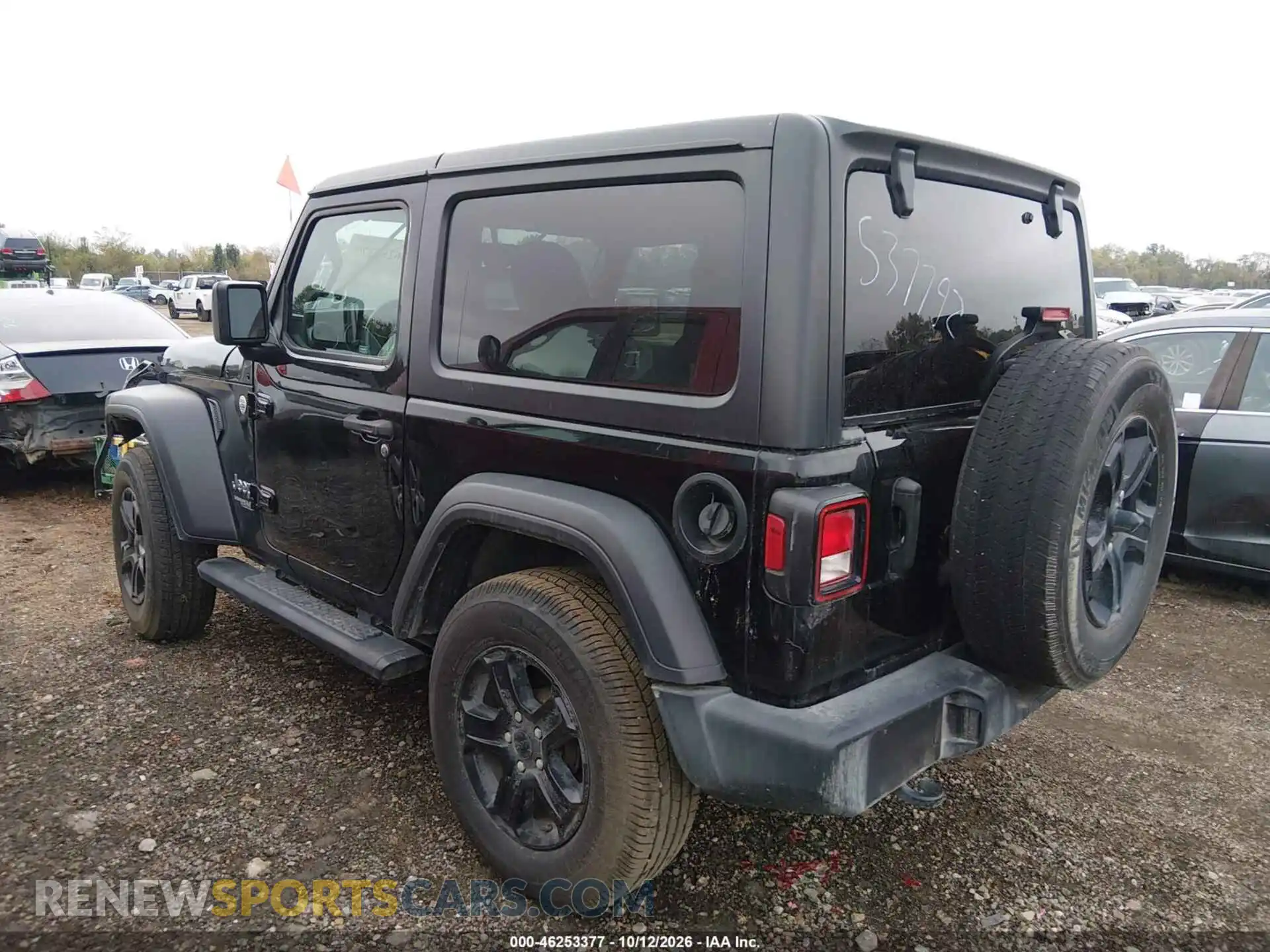 3 Photograph of a damaged car 1C4GJXAN0MW537792 JEEP WRANGLER 2021