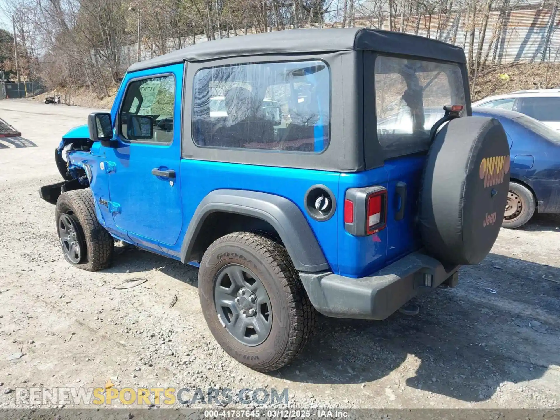 3 Photograph of a damaged car 1C4GJXAN4MW758747 JEEP WRANGLER 2021