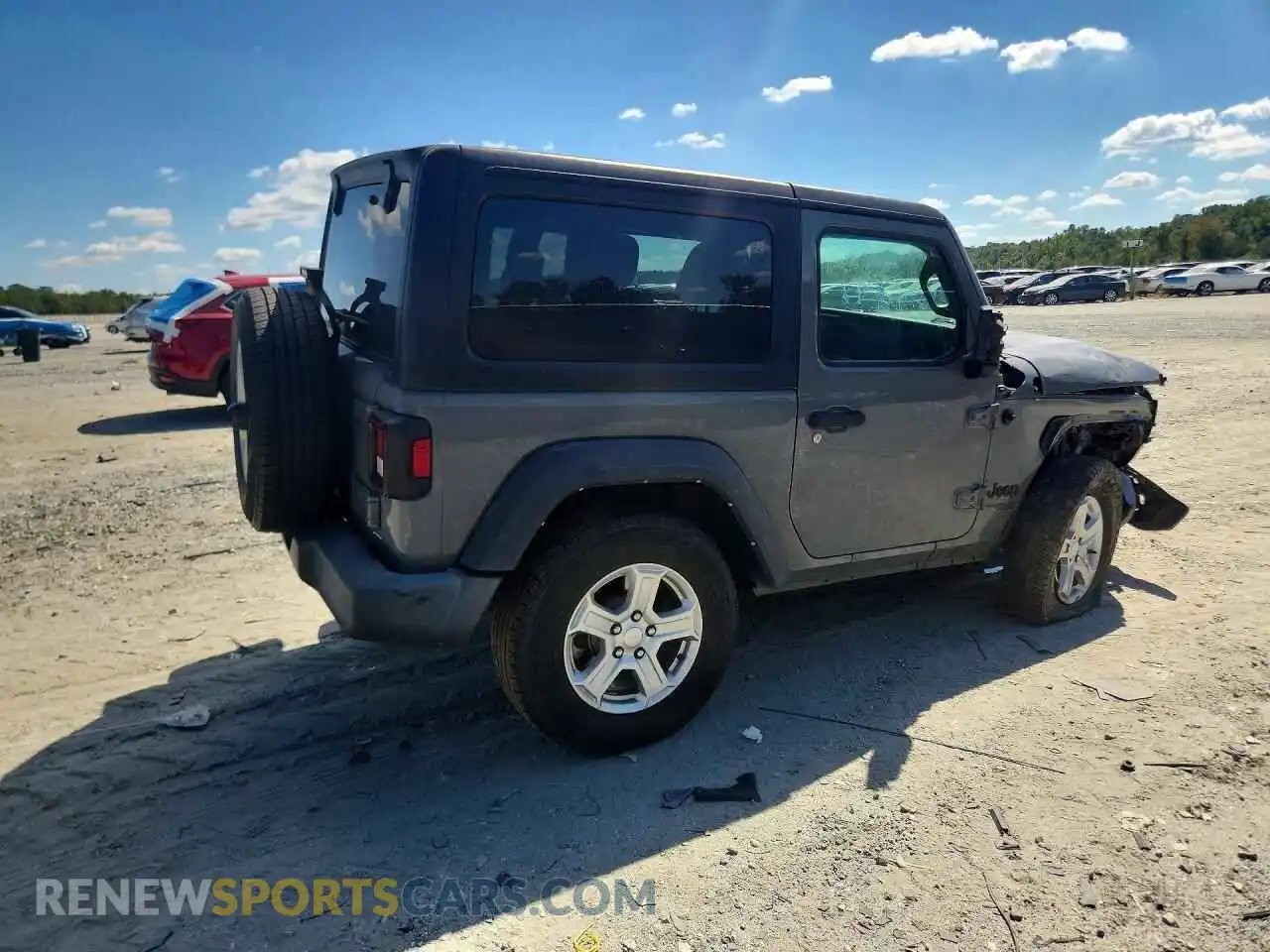 3 Photograph of a damaged car 1C4HJXAG1MW828498 JEEP WRANGLER 2021