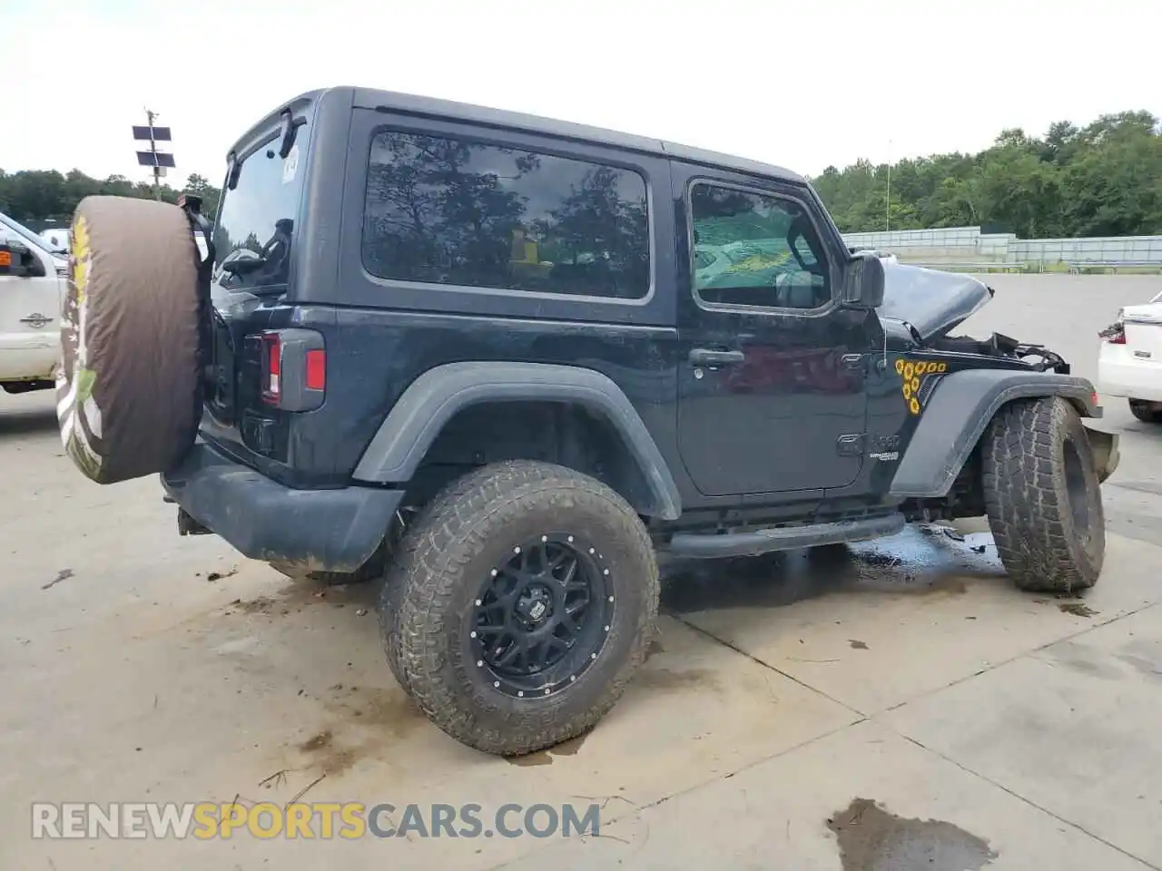 3 Photograph of a damaged car 1C4HJXAG2MW657759 JEEP WRANGLER 2021