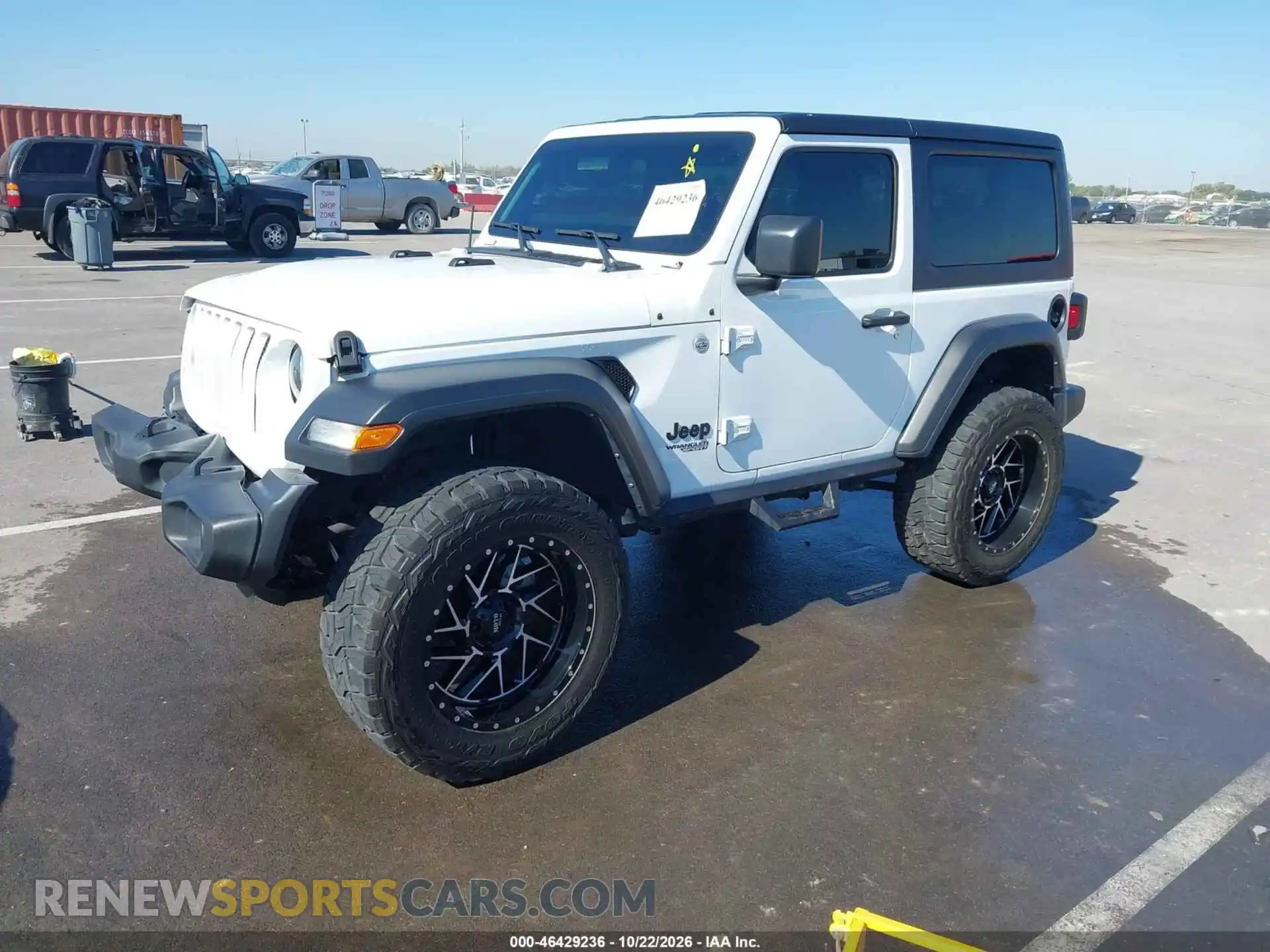 2 fotografías del automóvil dañado 1C4HJXAG2MW757196 JEEP WRANGLER 2021