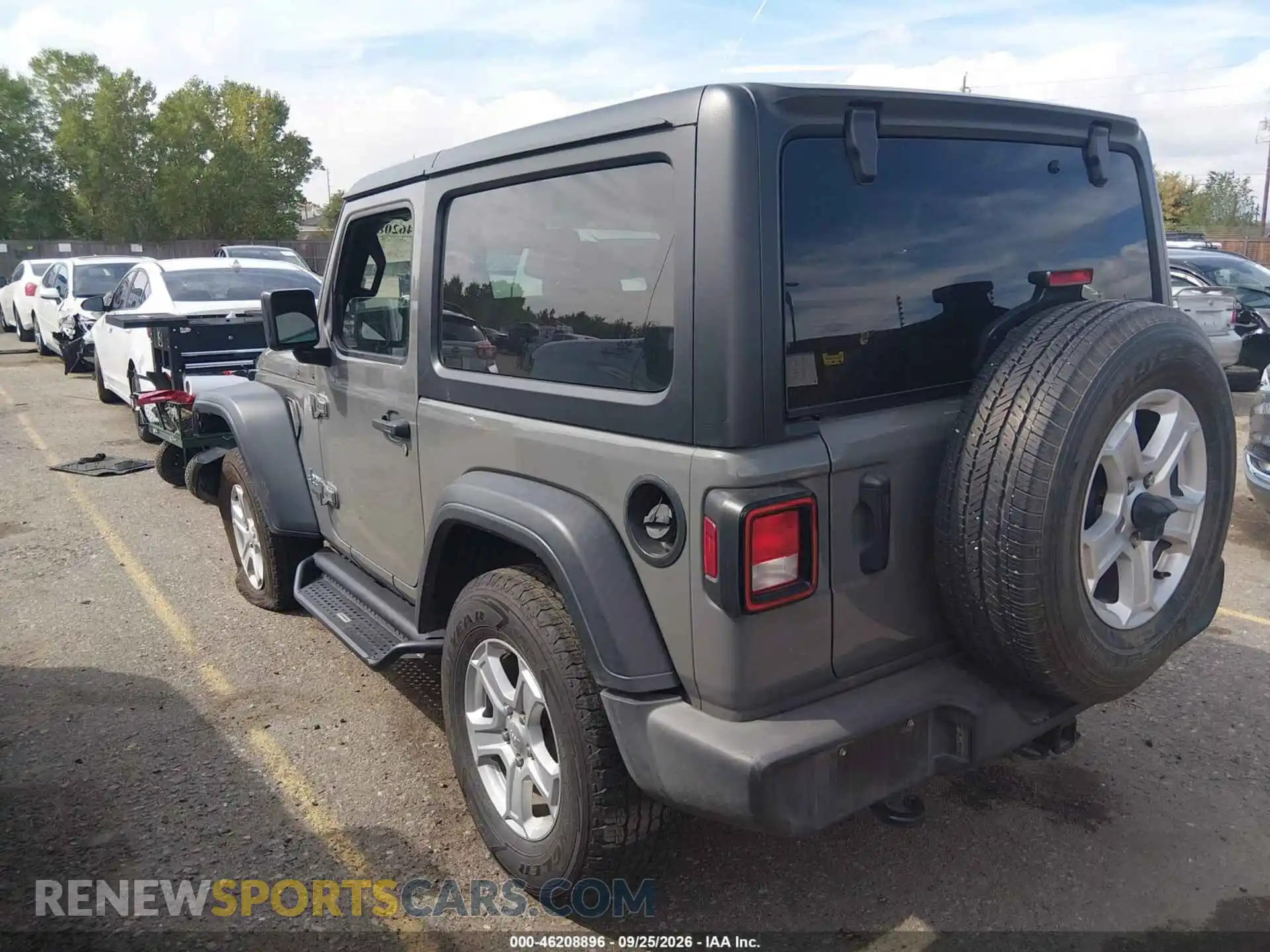 3 Photograph of a damaged car 1C4HJXAG3MW656264 JEEP WRANGLER 2021