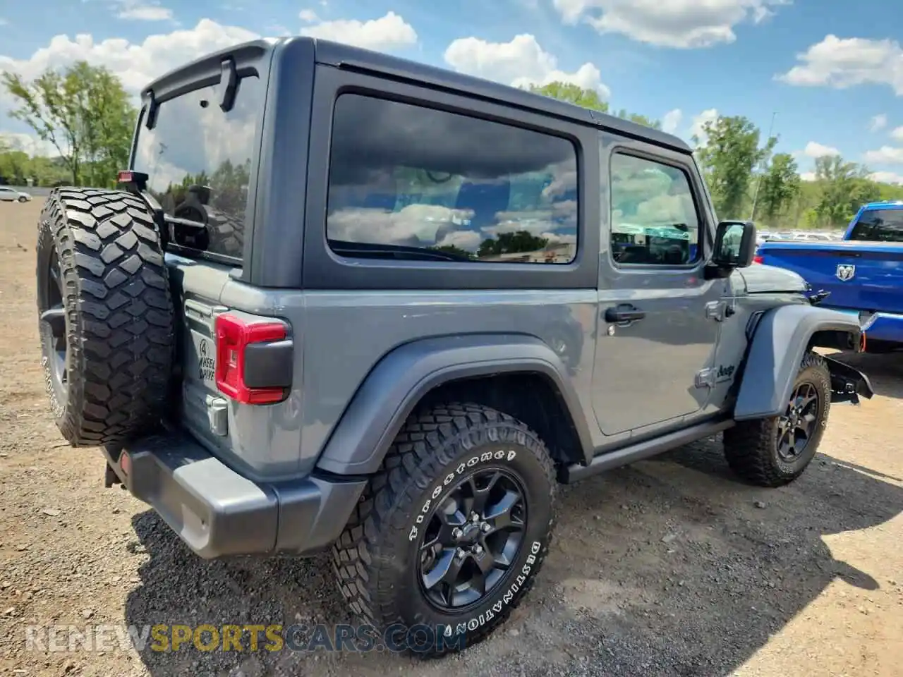 3 Photograph of a damaged car 1C4HJXAG3MW687126 JEEP WRANGLER 2021