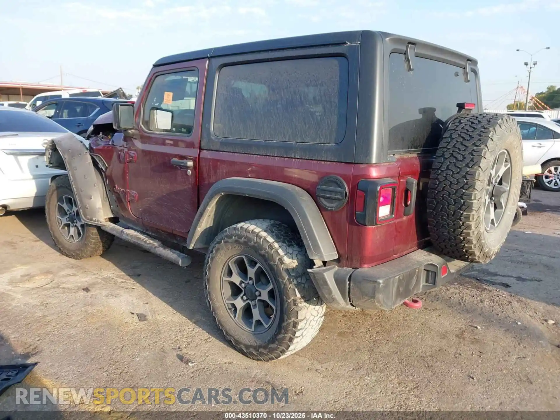 3 Photograph of a damaged car 1C4HJXCG3MW772822 JEEP WRANGLER 2021