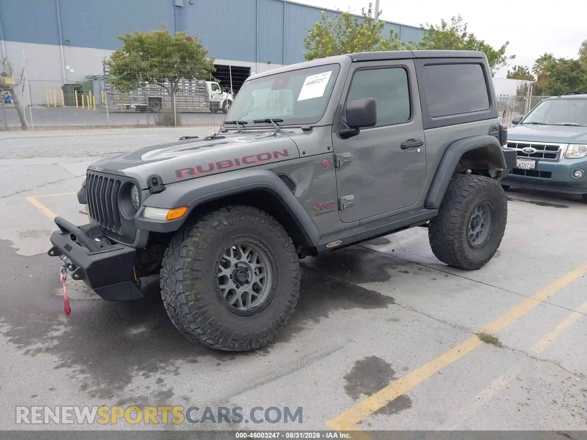 2 Photograph of a damaged car 1C4HJXCG4MW521565 JEEP WRANGLER 2021