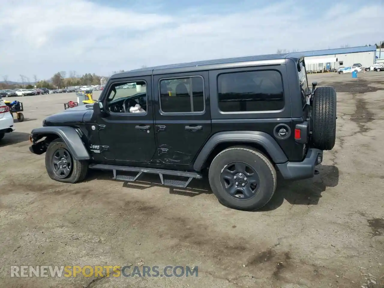 2 Photograph of a damaged car 1C4HJXDG2MW564638 JEEP WRANGLER 2021