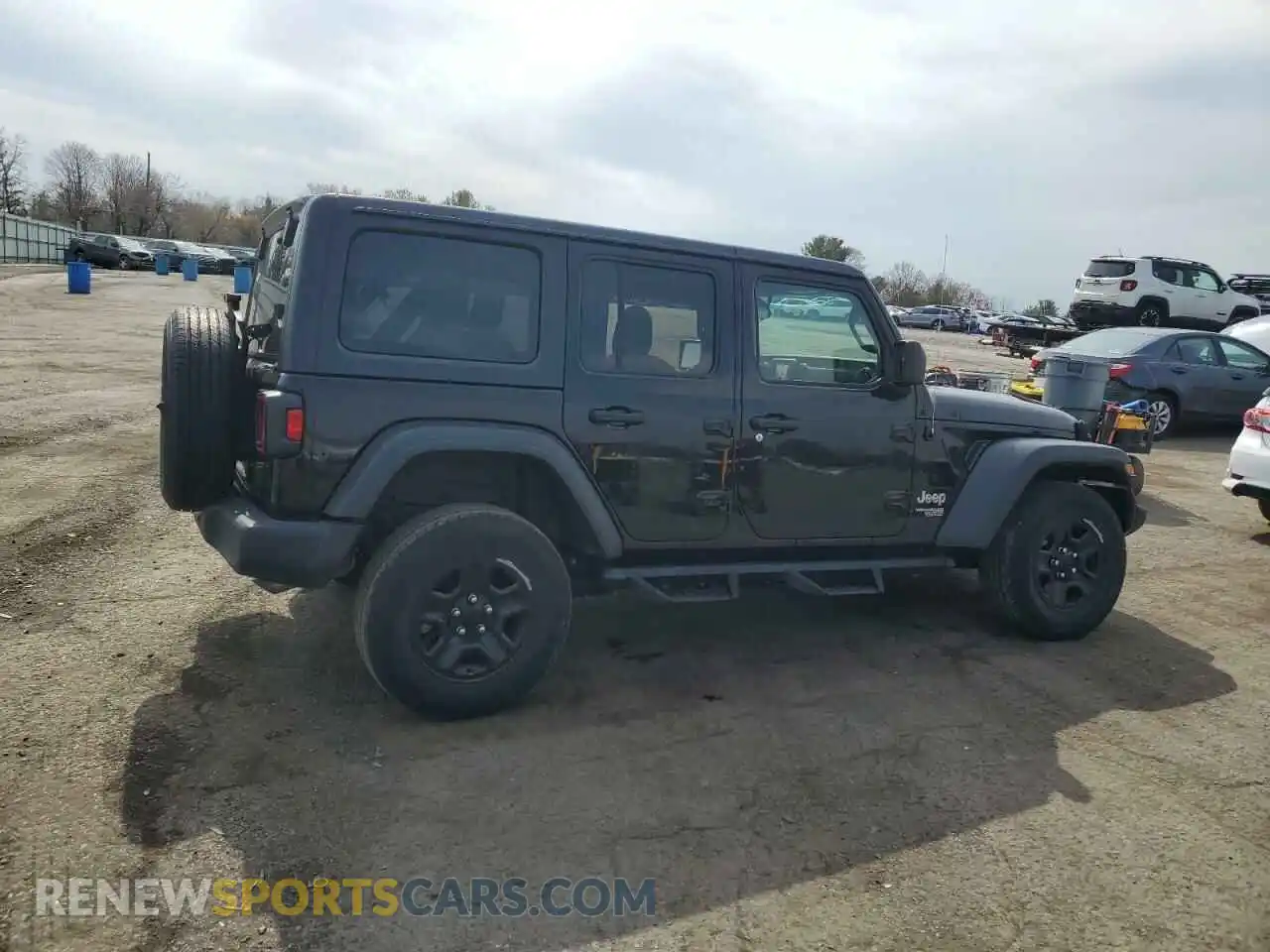 3 Photograph of a damaged car 1C4HJXDG2MW564638 JEEP WRANGLER 2021