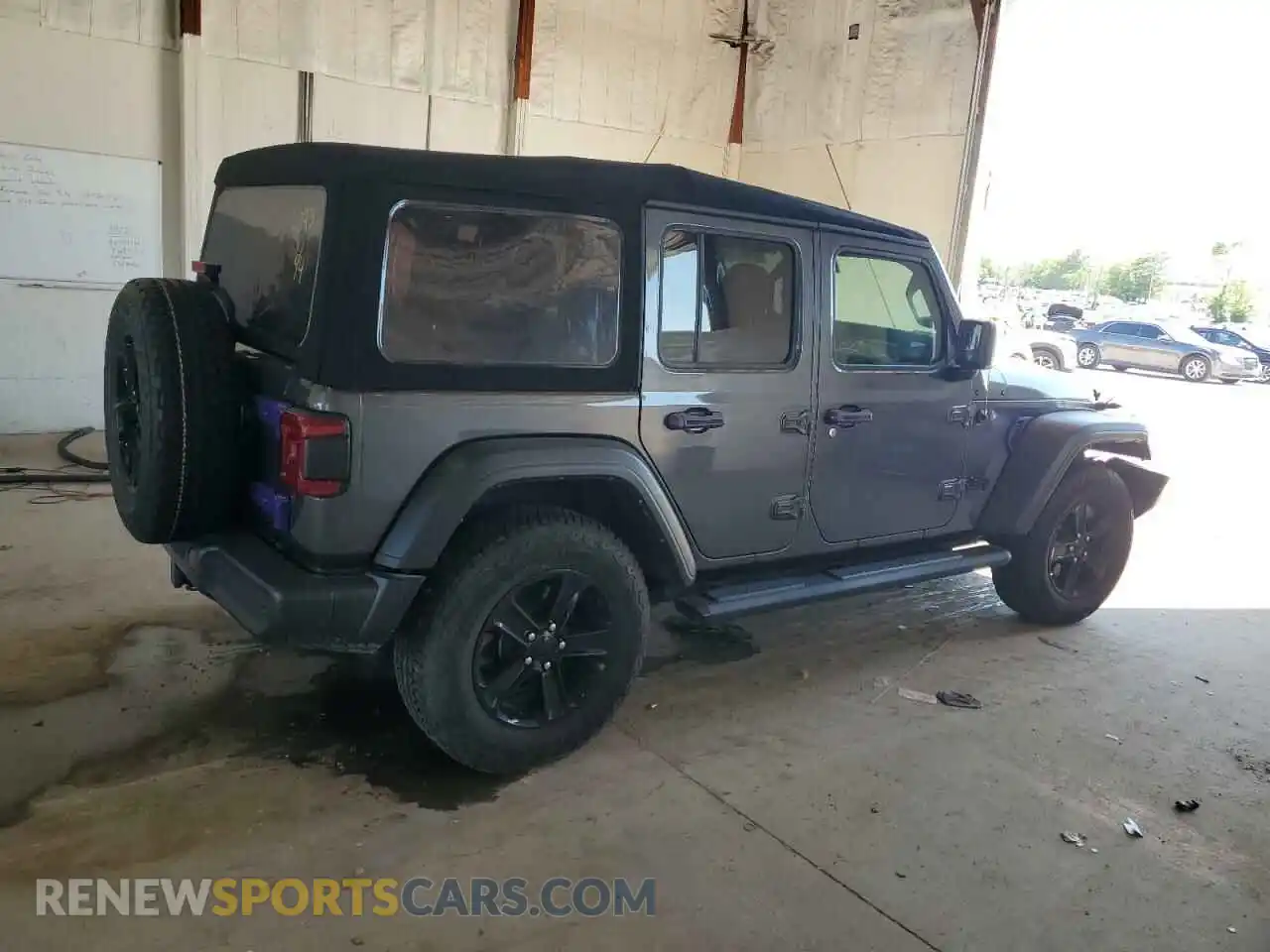 3 Photograph of a damaged car 1C4HJXDG3MW544043 JEEP WRANGLER 2021