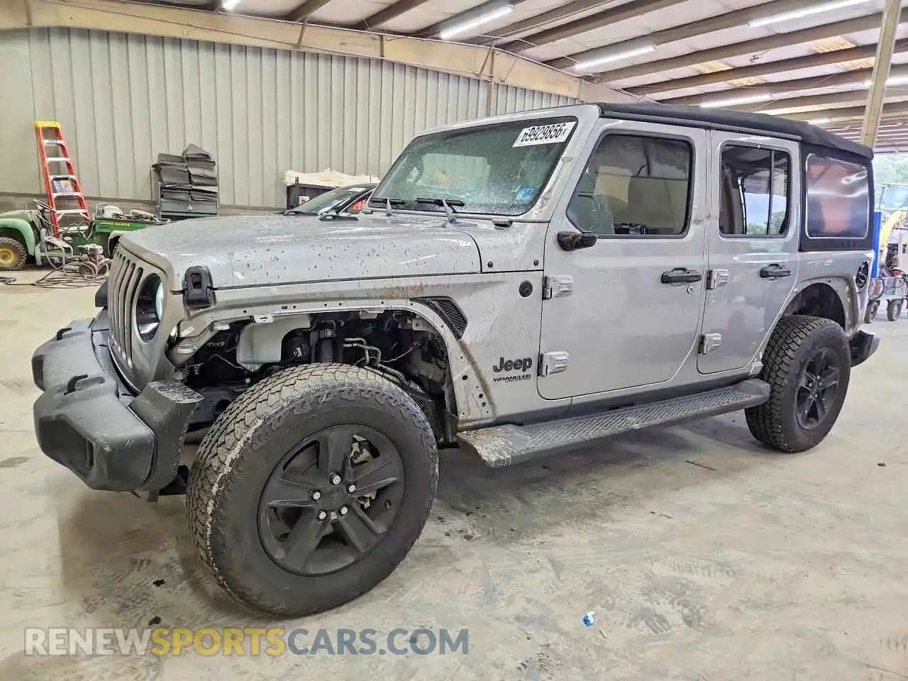 1 fotografías del automóvil dañado 1C4HJXDG3MW615063 JEEP WRANGLER 2021