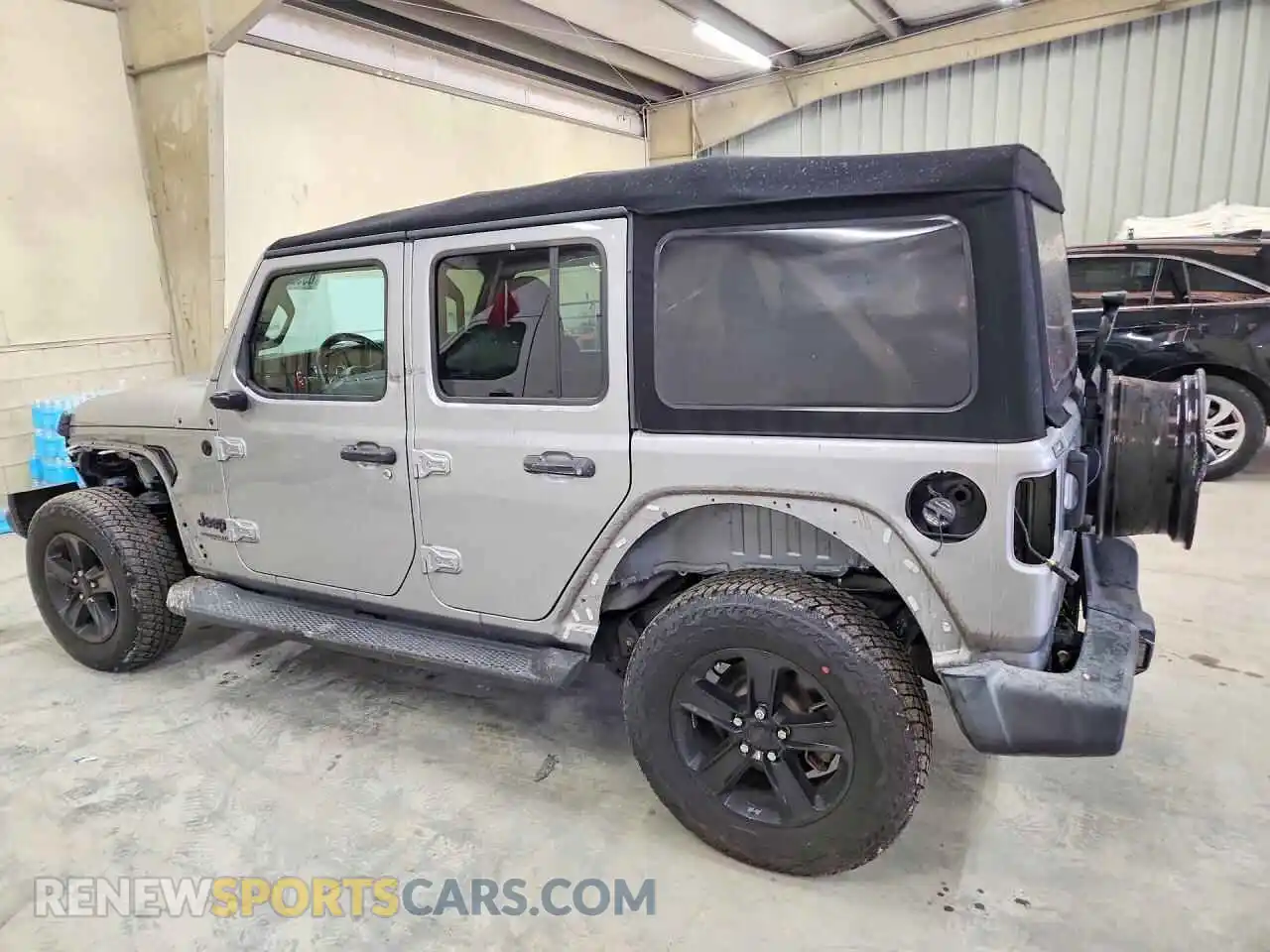 2 fotografías del automóvil dañado 1C4HJXDG3MW615063 JEEP WRANGLER 2021