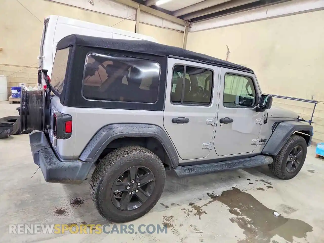 3 fotografías del automóvil dañado 1C4HJXDG3MW615063 JEEP WRANGLER 2021