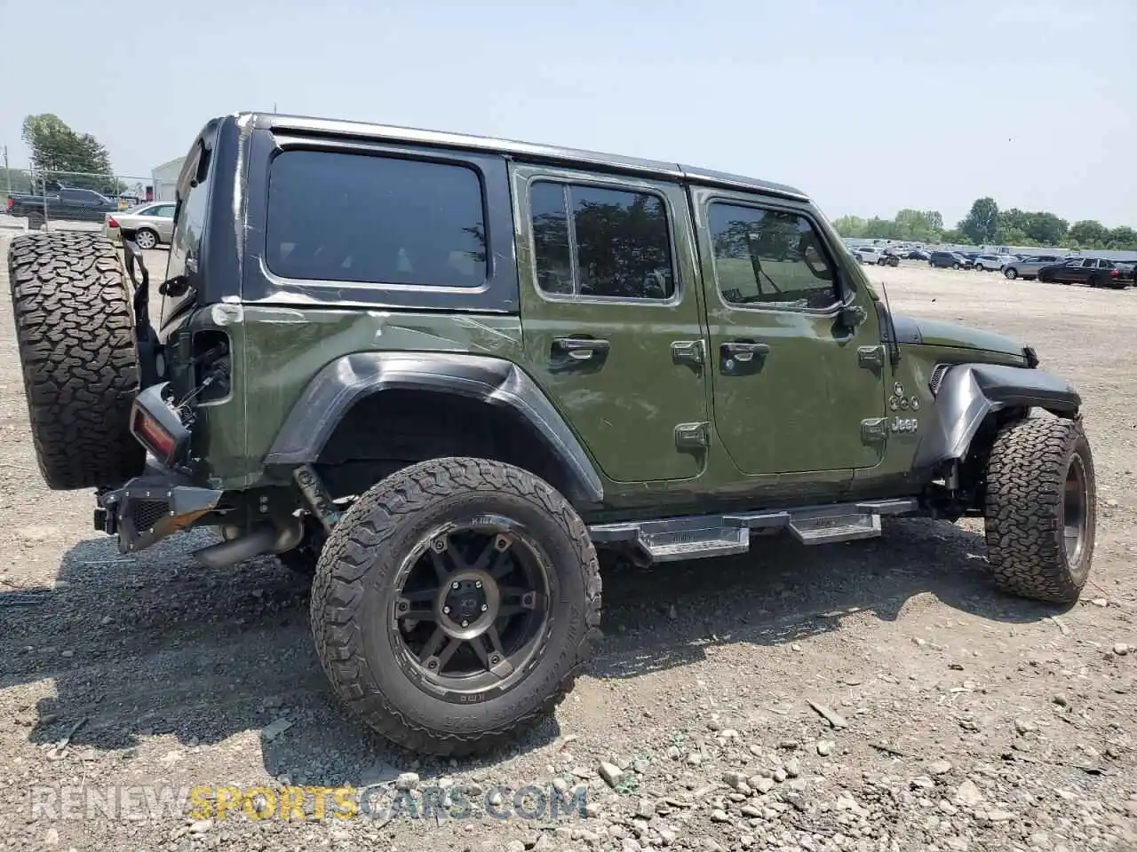 3 Photograph of a damaged car 1C4HJXDG4MW507115 JEEP WRANGLER 2021