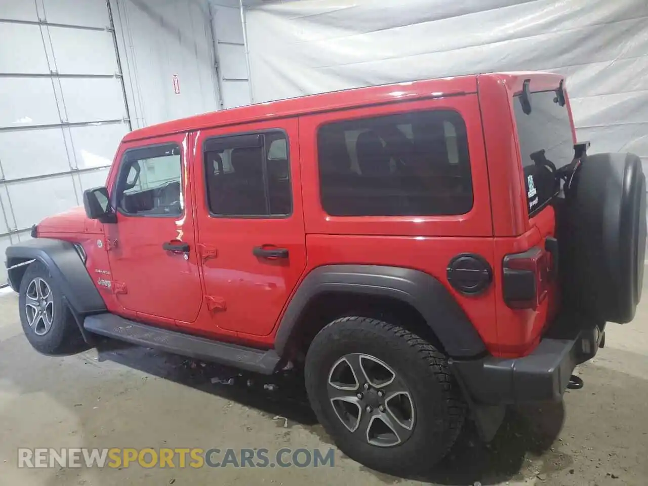 2 Photograph of a damaged car 1C4HJXDG4MW512959 JEEP WRANGLER 2021