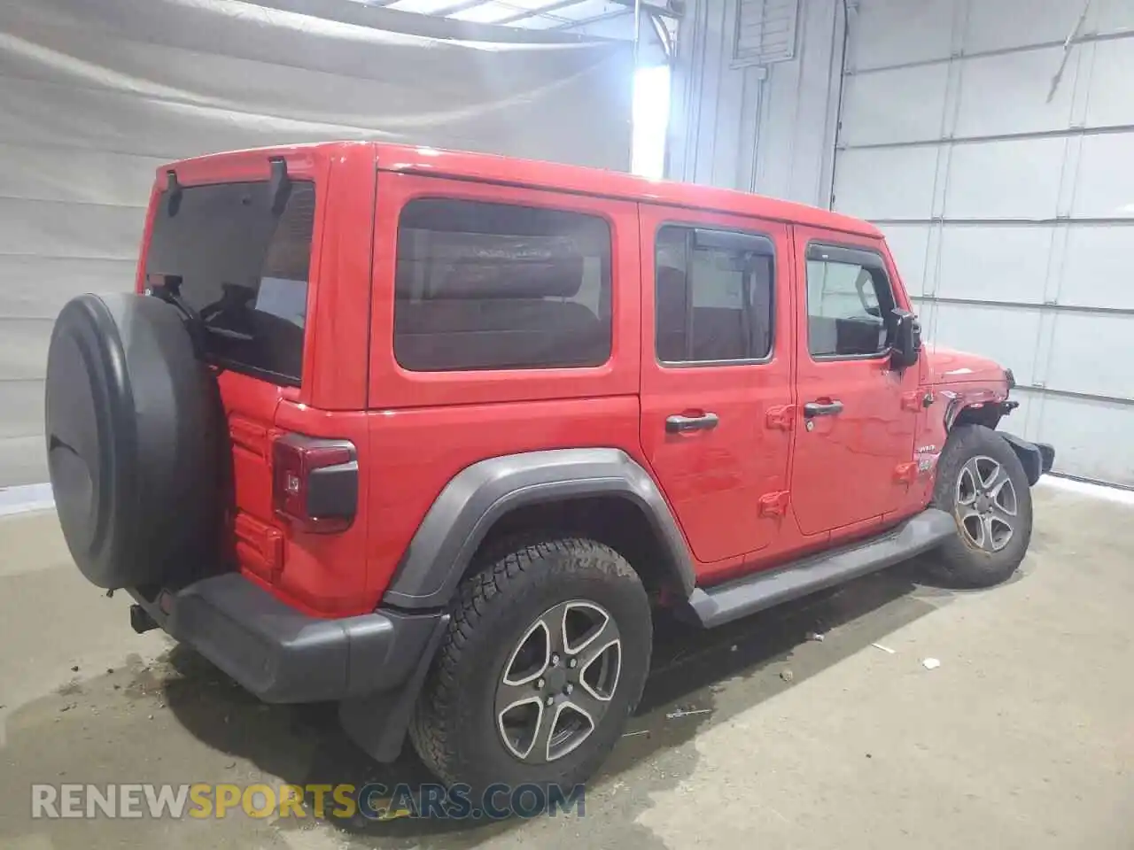 3 Photograph of a damaged car 1C4HJXDG4MW512959 JEEP WRANGLER 2021