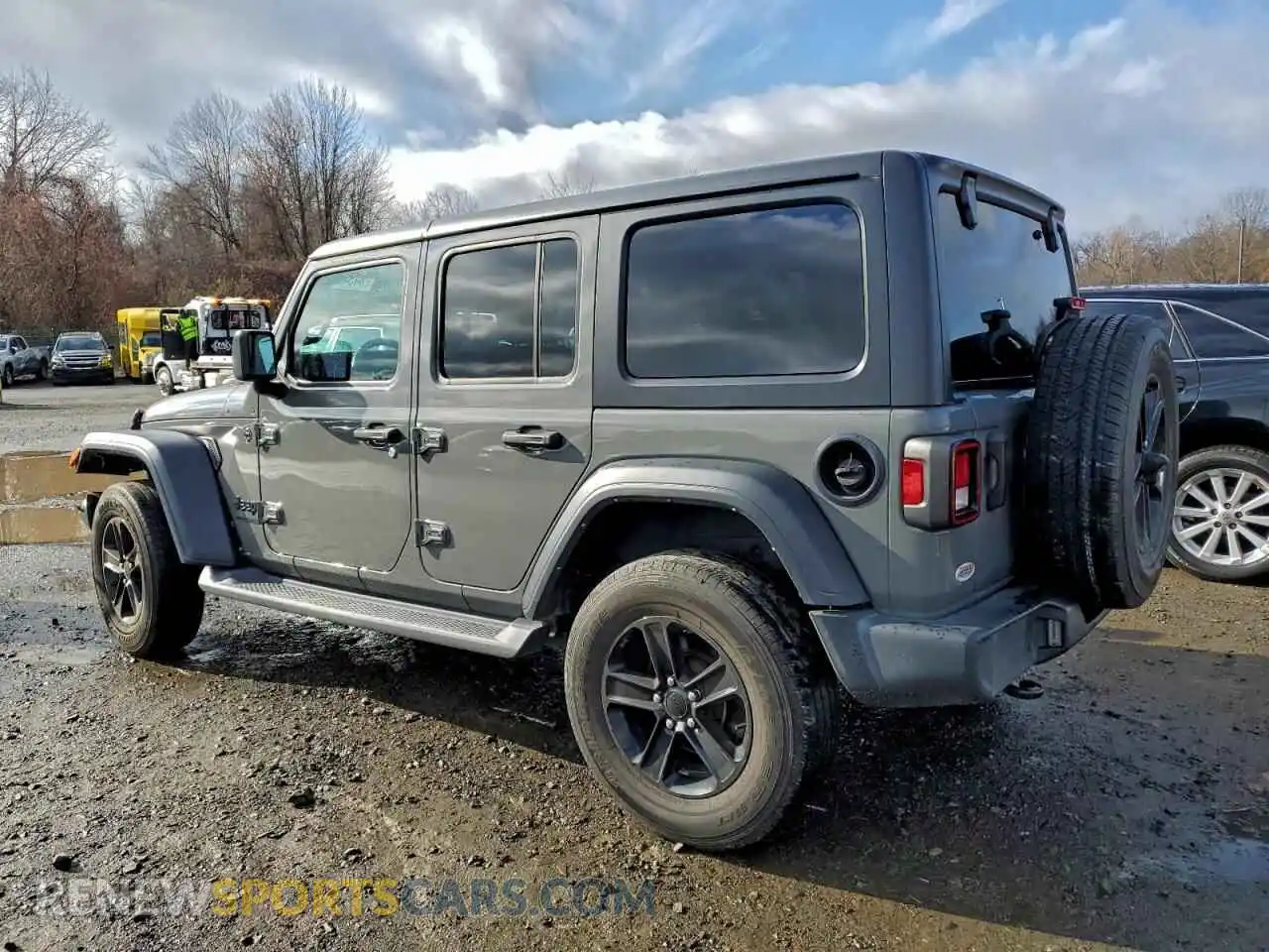 2 Photograph of a damaged car 1C4HJXDG5MW851715 JEEP WRANGLER 2021